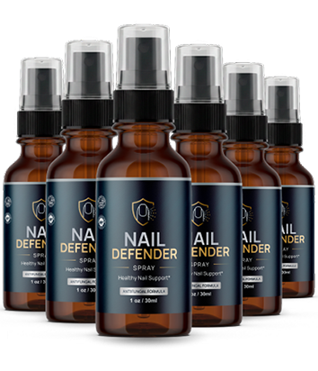 6 bottles of Nail Defender Spray